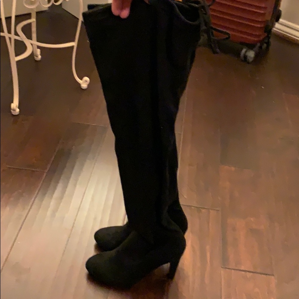 Express over the knee boots size 7
